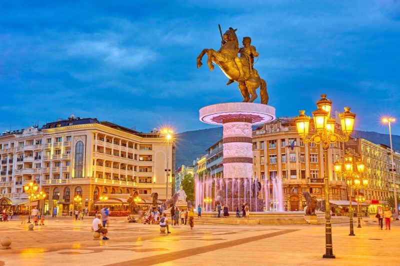 Explore the capital of North Macedonia